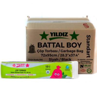 Nejat Plastik 70x90 cm Siyah 200 Gr 10x20