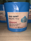 Nejat Plastik Buyuk Boy  65x80 cm Mavi 100 Adet 